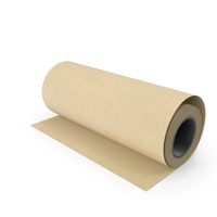 Eco Kraft Wrapping Paper Roll PNG & PSD Images