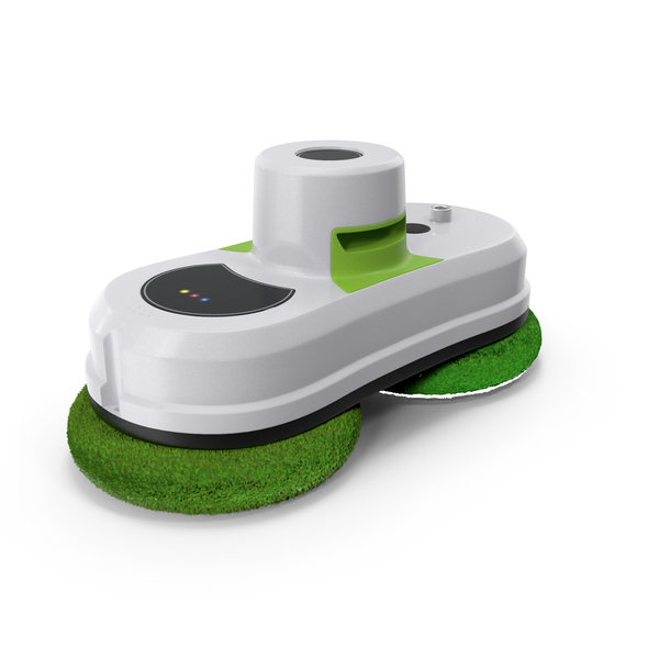 Robot Window Cleaner Generic Green Fur PNG & PSD Images
