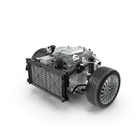 Toyota Mirai Fuelcell Electric Motor PNG & PSD Images