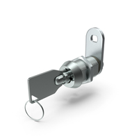 Tubular Lock with Key PNG & PSD Images