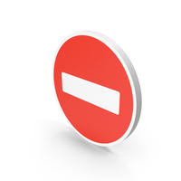 No Entry Road Sign PNG & PSD Images