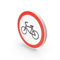 Cycle Road Sign PNG & PSD Images
