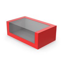 Red Cake Box PNG & PSD Images