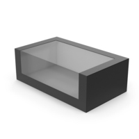 Black Cake Box PNG & PSD Images