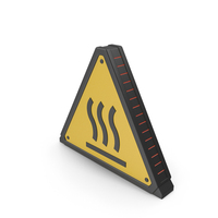 Hot Surface Warning Sign New PNG & PSD Images