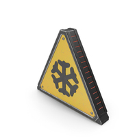 Low Temperature Warning Sign Used PNG & PSD Images