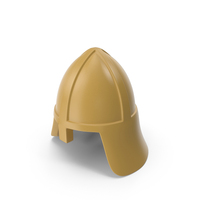 Lego Barbuta Helmet Gold PNG & PSD Images