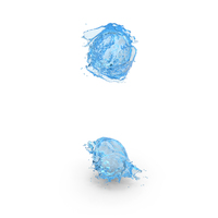Water Splash Colon Symbol PNG & PSD Images