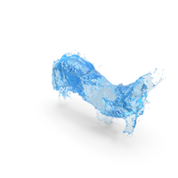 Water Splash Tilde Symbol PNG & PSD Images