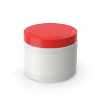 Red Cosmetic Cream Bottle PNG & PSD Images