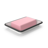 Soap Dish Pink PNG & PSD Images