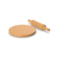 Wooden Rolling Pin PNG & PSD Images