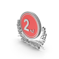 Silver Number 2 Frame PNG & PSD Images