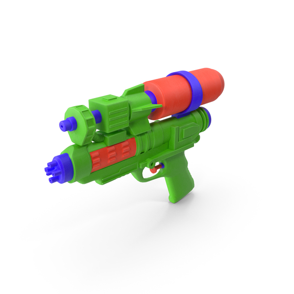 Water Pistol PNG & PSD Images