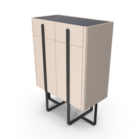Homary Modern White Shoe Cabinet Stone Top with Doors Drawers PNG & PSD Images