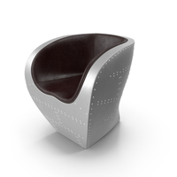 Homary-Accent Chair PU Leather Upholstered Chair Industrial Chair PNG & PSD Images