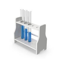 Test Tube Rack With Tubes PNG & PSD Images