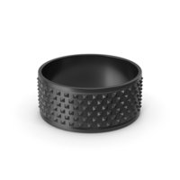 Round Thimble Black PNG & PSD Images
