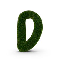 Alphabet Letter D Grass PNG & PSD Images