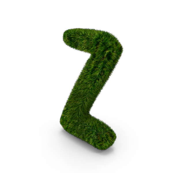 Alphabet Letter Z Grass PNG Images & PSDs for Download | PixelSquid ...