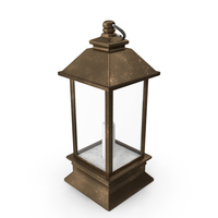 Bronze Decorative Lamp PNG & PSD Images