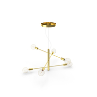 Lussole Chandelier LSP-8155GL PNG & PSD Images