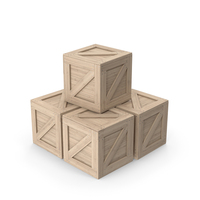 Cargo Crates Stack PNG & PSD Images