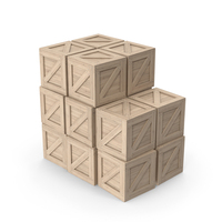 Crates Cargo Box Stack PNG & PSD Images