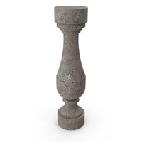 Stone Simple Baluster PNG & PSD Images