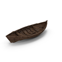 Worn Old Wooden Boat PNG & PSD Images