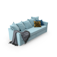 Ikea Holmsund Sleeper Sofa 3 Seats PNG & PSD Images