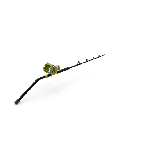EatMyTackle 80 Wide 2Speed Fishing Reel Long Dredge Rod PNG & PSD Images