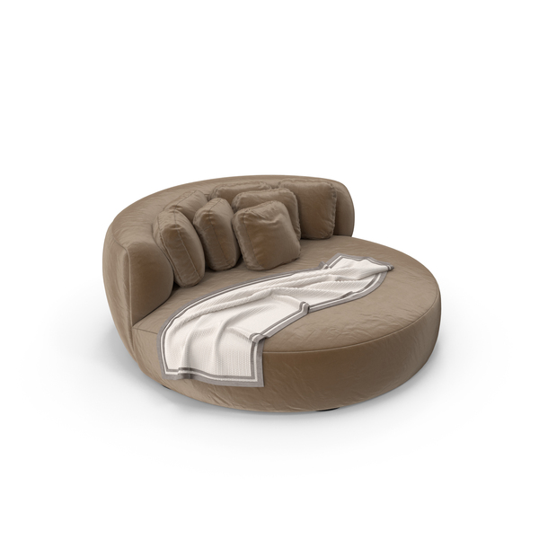 Sofa 190 Daybed by Pierre Augustin Rose PNG & PSD Images
