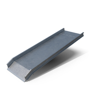 Clean Aluminum Walking Ramp PNG & PSD Images