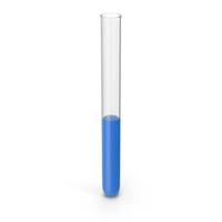 Test Tube With Blue Liquid PNG & PSD Images
