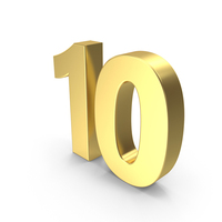 10 Number PNG & PSD Images