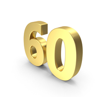 60 Number PNG & PSD Images