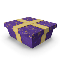 Purple Gift Box PNG & PSD Images