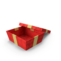 Gift Box Present Open Red PNG & PSD Images