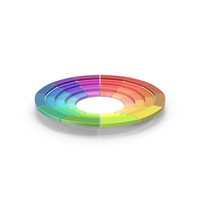 Infographic Element Color Palette Wheel PNG & PSD Images