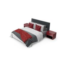 Minotti Powell Bed PNG & PSD Images