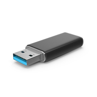 USB Flash Drive PNG & PSD Images