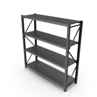 Solid Steel Pallet Rack Clean PNG & PSD Images