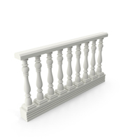 Balustrade Architecture Module PNG & PSD Images