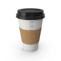 Paper Coffee Cup With Holder PNG & PSD Images