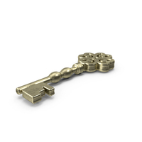 Brass Key PNG & PSD Images