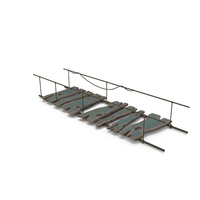 Green Medieval Wooden Bridge PNG & PSD Images
