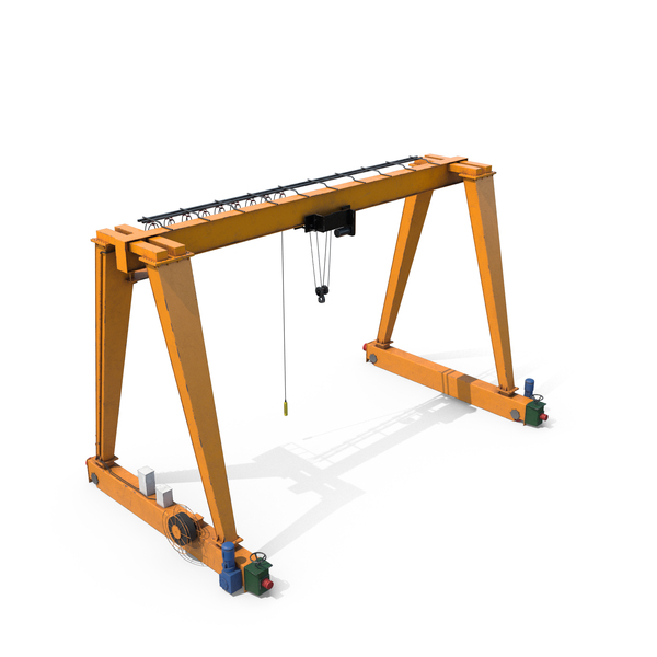 Dirty Gantry Crane PNG & PSD Images
