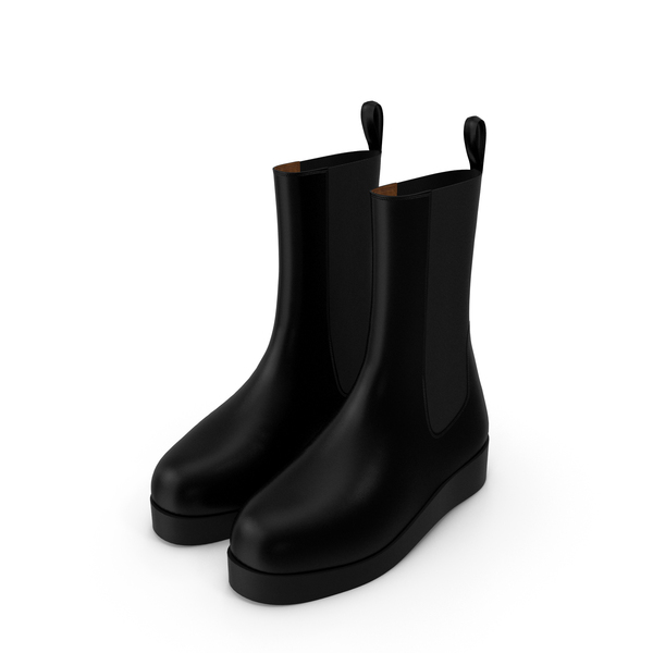 Leather Boots Womens PNG & PSD Images