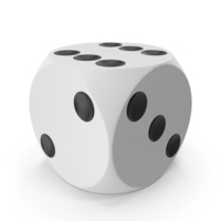 Black & White Dice PNG & PSD Images